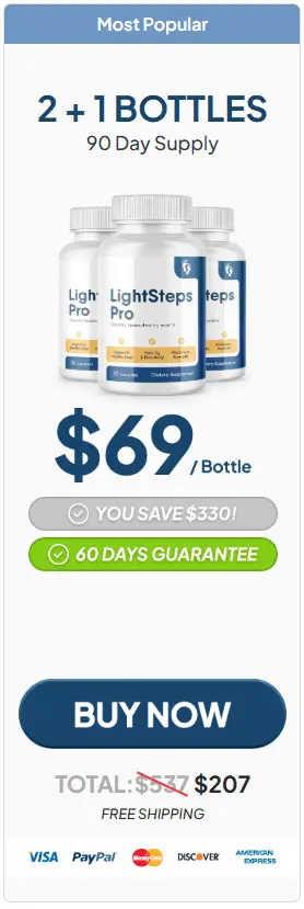 Buy LightSteps Pro 3 Bottle